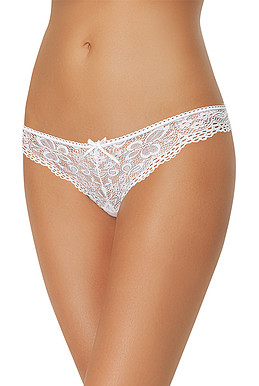 Трусы INTRI женские стринг-мини STM-577 белые