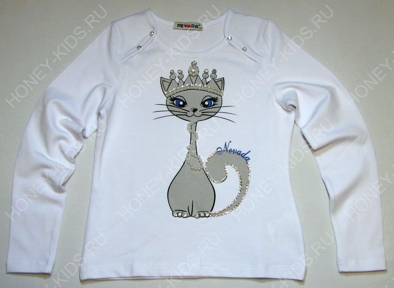 Футболка для девочки "Cat"