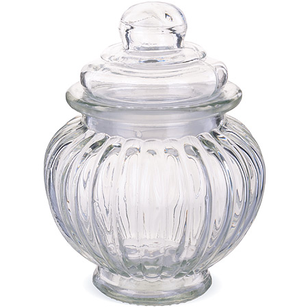 28183 Банка для сыпучих 250мл стекло LR (х24)