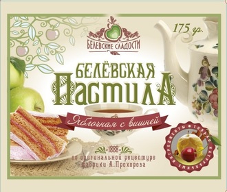 Белёвская пастила с вишней и корицей 175 г