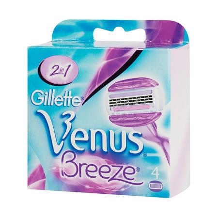 Venus spa breeze сменные кассеты для бритья gillette