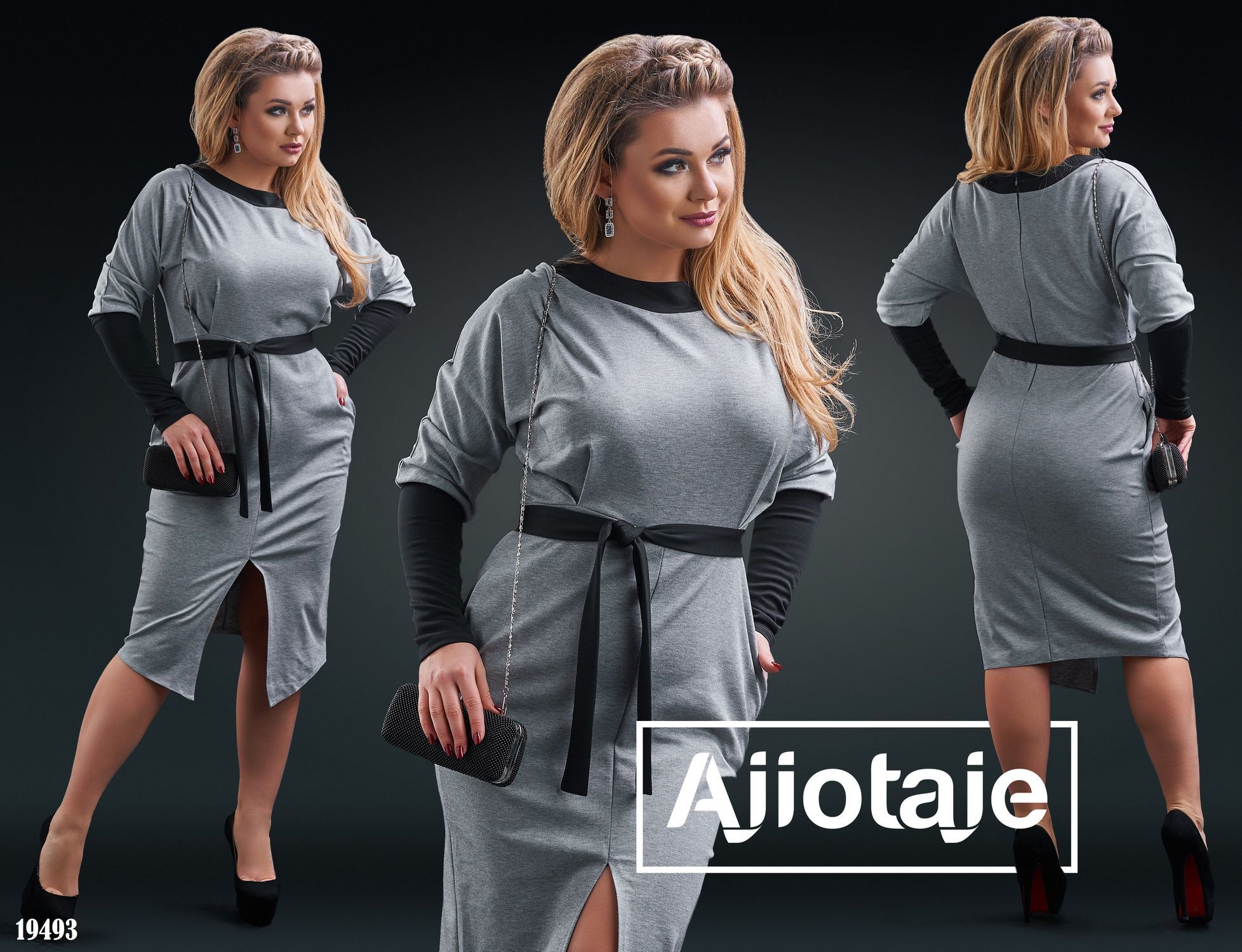 Трикотажное Платье 56 Размера фото 16