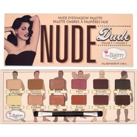 ТЕНИ THE BALM NUDE DUDE 12 ЦВЕТОВ