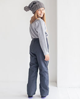 брюки для девочки утепленные