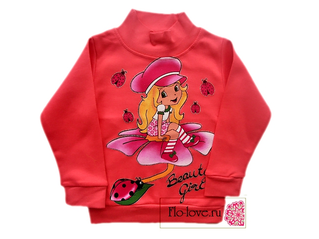 Водолазка с девочкой