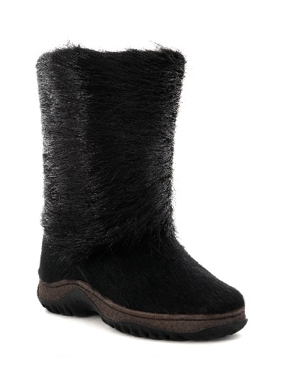 МЕХОВЫЕ ЖЕНСКИЕ УНТЫ МОРЕГОР ЧЕРНЫЙ НУТРИЯ