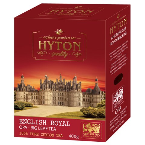 Чай Хайтон  Английский Королевский  ОРА 400 г картон