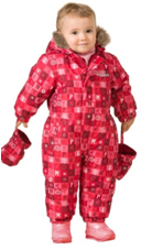 Зимний комбинезон для малышей PREMONT W17301 RED