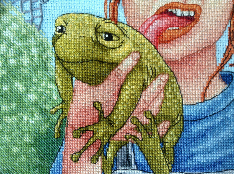 Закончила Пеппи!