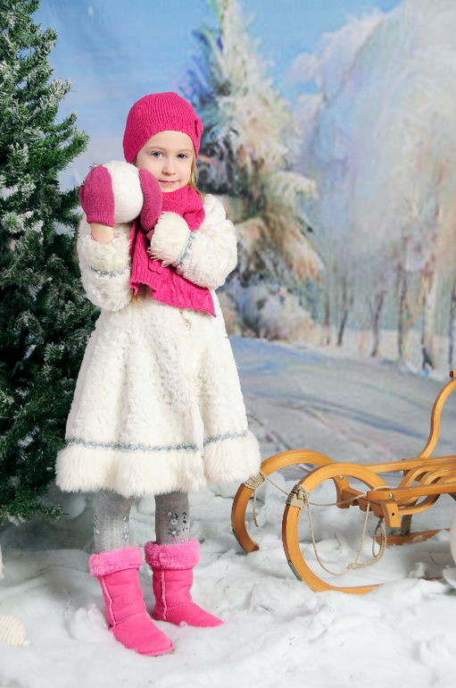 Фотосессия доченьки в садике)