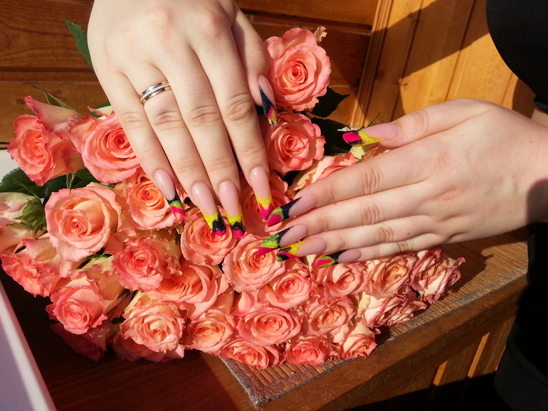 Мои ноготочки от Светика!