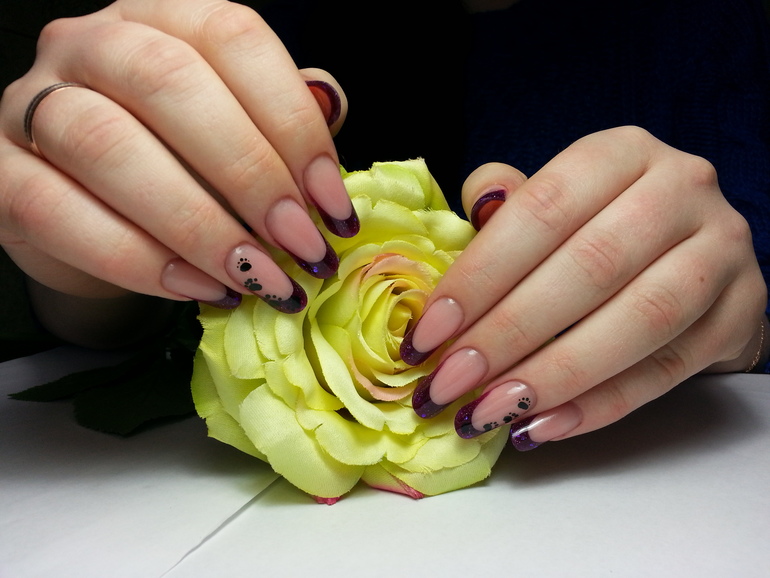 Мои ноготочки от Светика!