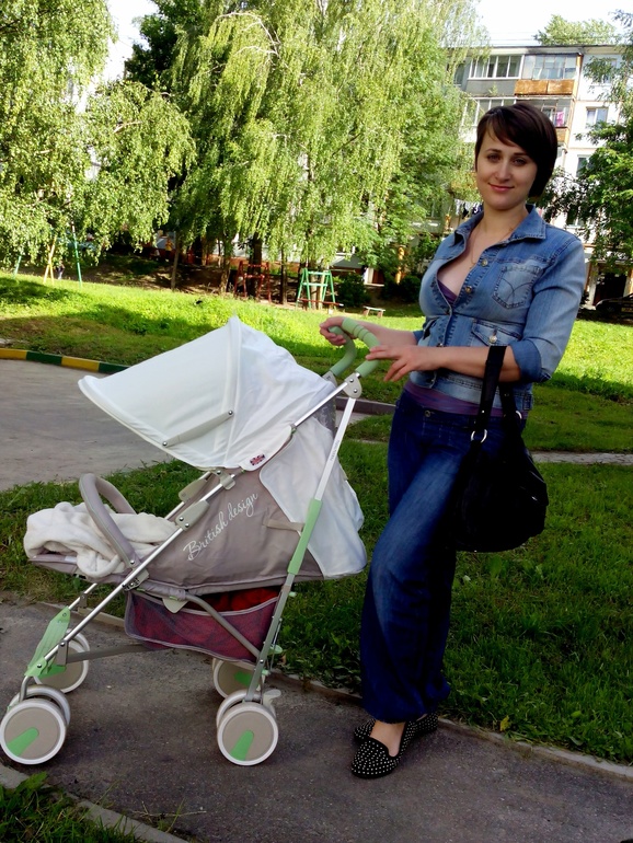 Подстриглась немножко