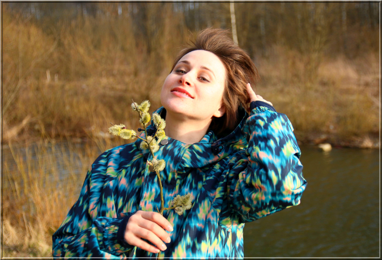 Первая весенняя прогулка в лесу