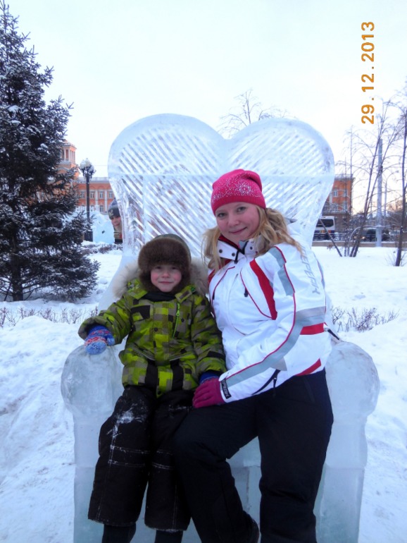 Городская ёлка, сквер им. Кирова