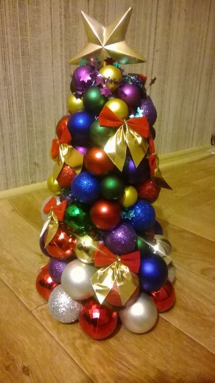 Поделка новогодняя)))