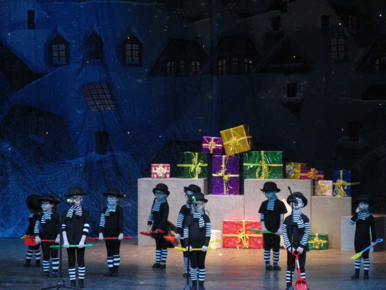 Новогодний концерт Академии детского мюзикла
