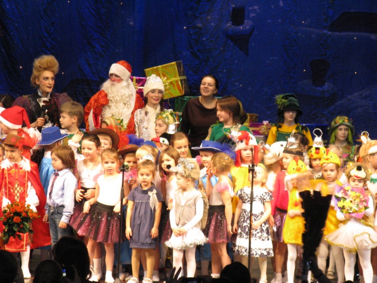 Новогодний концерт Академии детского мюзикла