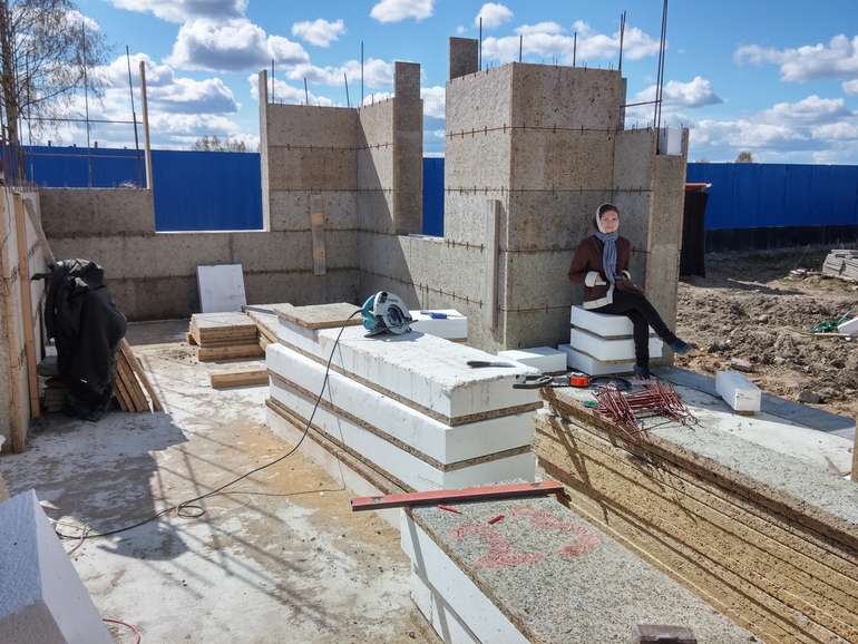 Растет наш теремок )