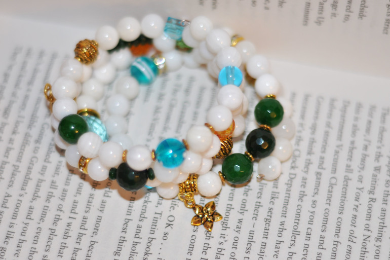 Новые браслетики-спирали)))