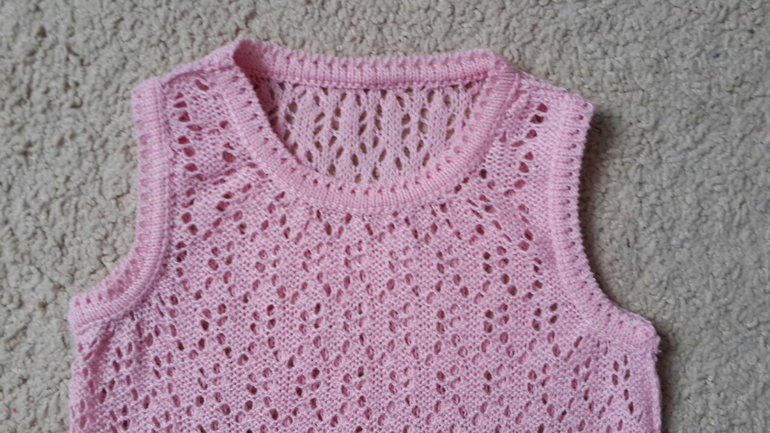 Кофточка в подарок ажур