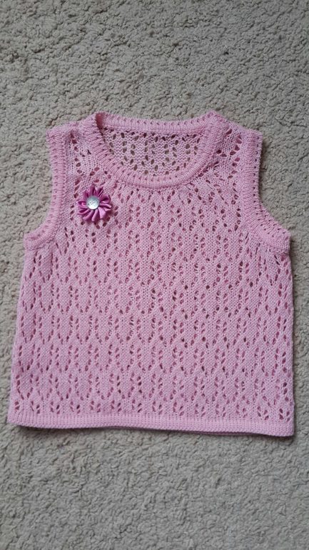 Кофточка в подарок ажур