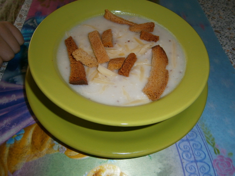 Суп-пюре из цветной капусты