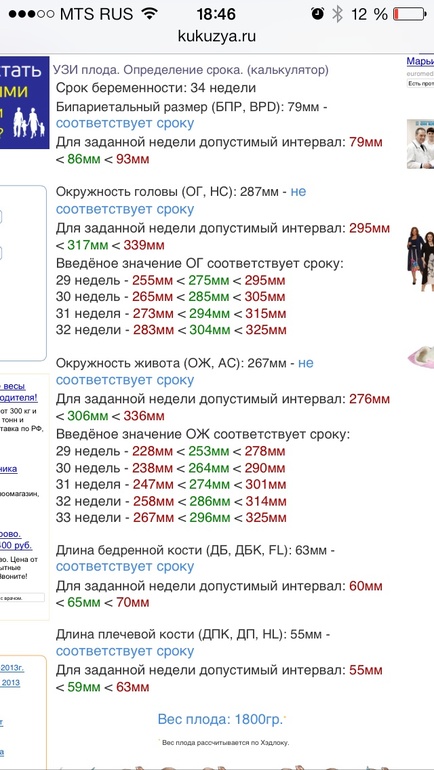 Калькулятор Узи