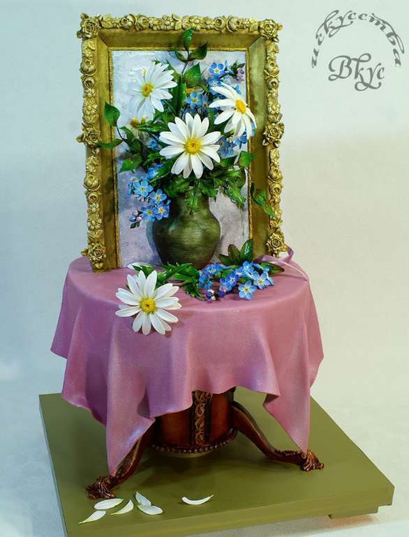Торт на Юбилей "Оживший натюрморт"