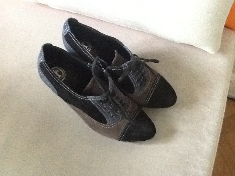 Ботильоны терволина 36-37р, одеты 1 раз 2000р