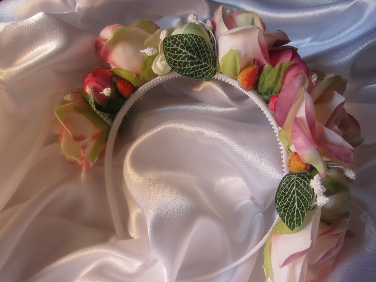 Ободки с цветами