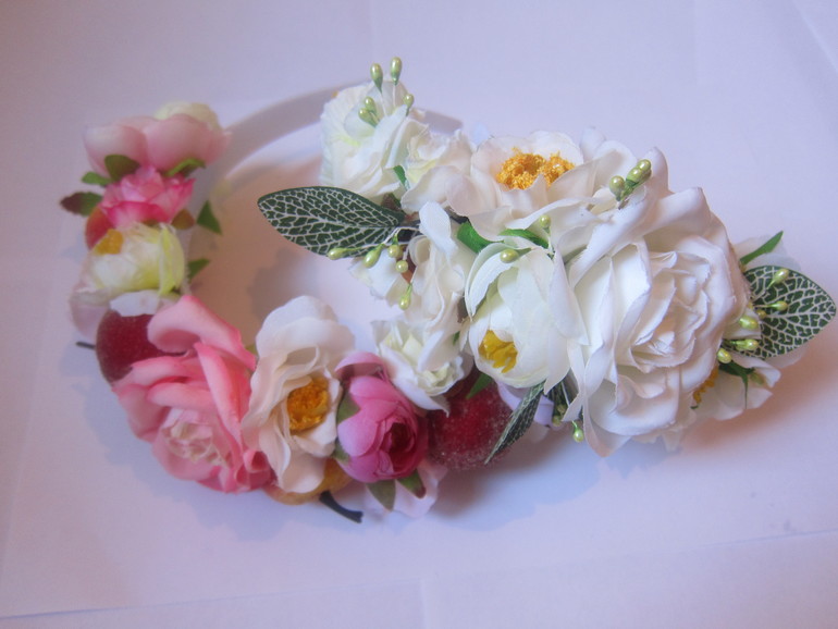 Новые цветочные, фруктовые ободочки!