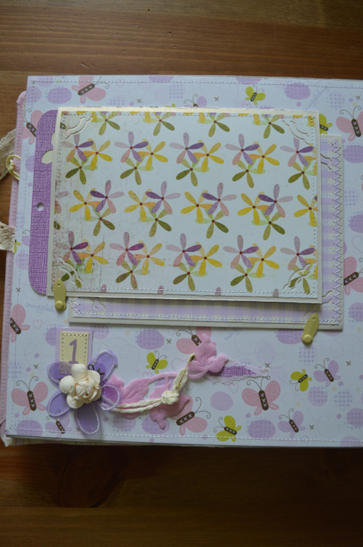 Альбом для новорожденной девочки