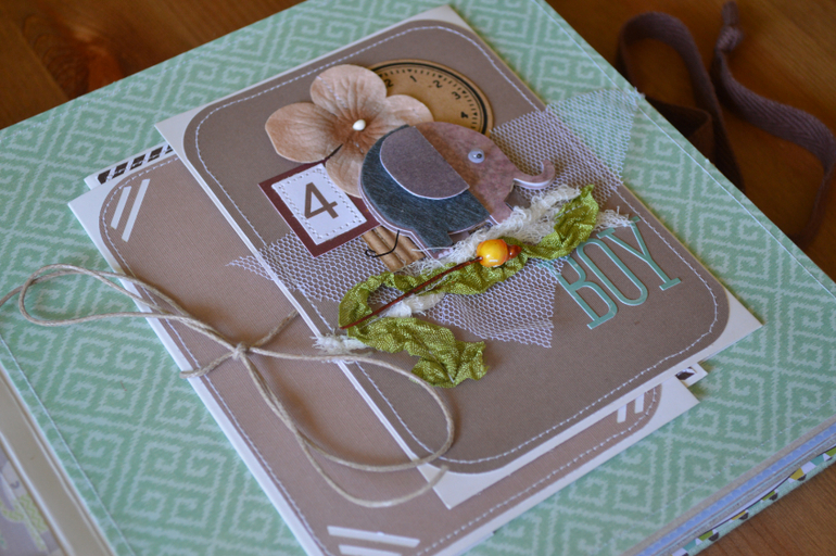 Альбом ручной работы для малыша + мамина сокровищница