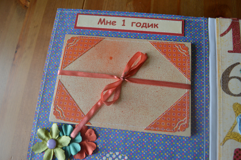 Альбом для новорожденного мальчика Димы