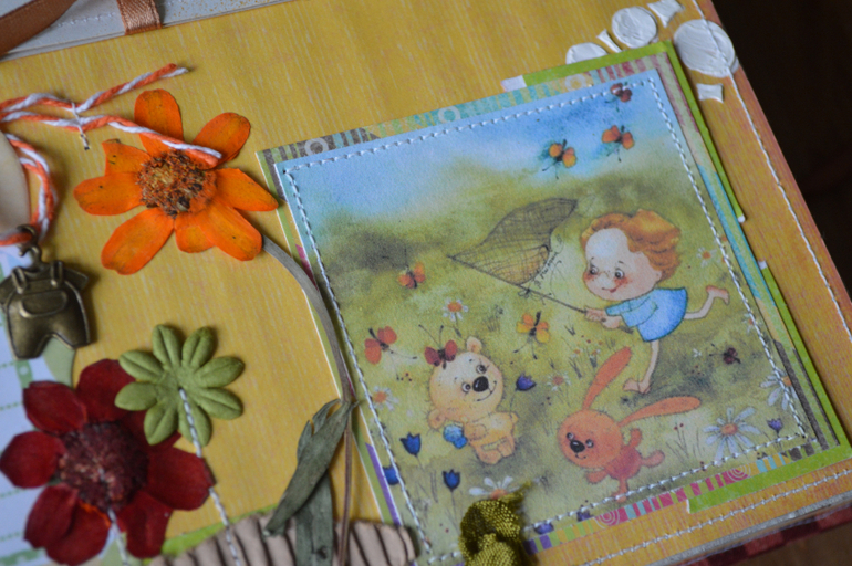 Альбом для новорожденного мальчика