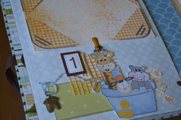 Альбом ручной работы для малыша + мамина сокровищница