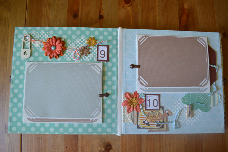 Альбом ручной работы для малыша + мамина сокровищница