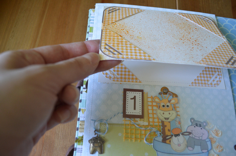 Альбом ручной работы для малыша + мамина сокровищница