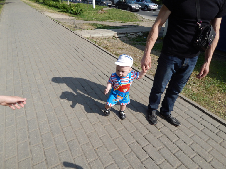 Костику 10 месяцев. Как меняются детки