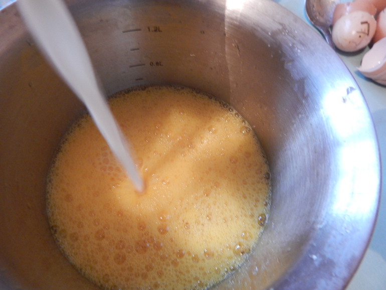 Омлет варёный.