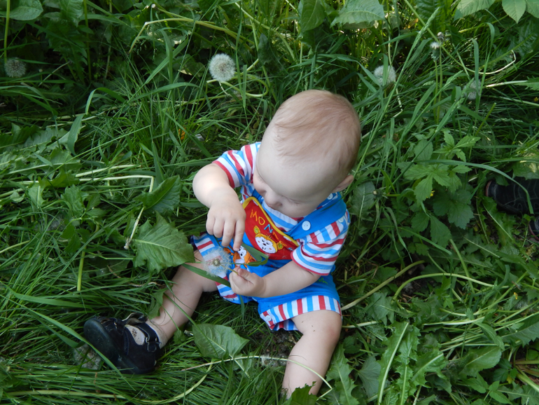 Костику 10 месяцев. Как меняются детки