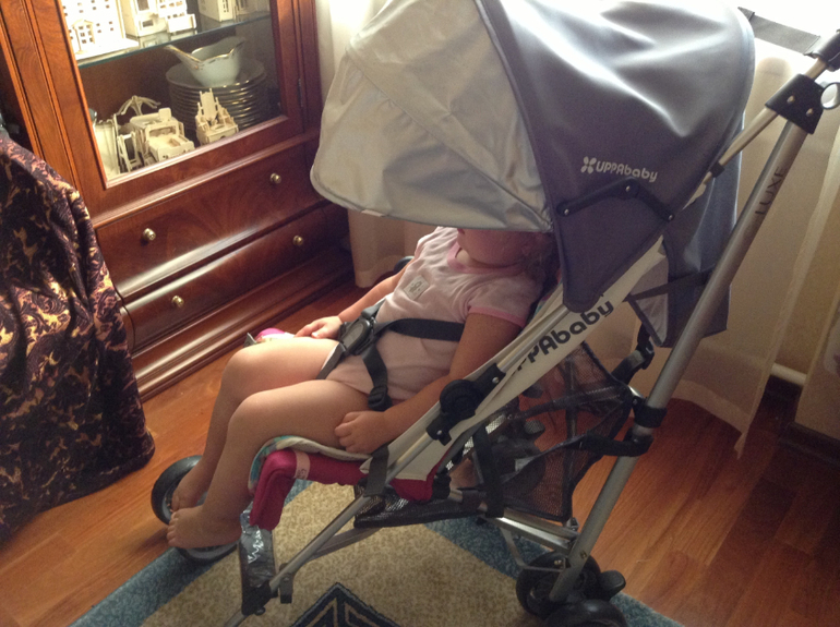 Наша новенькая uppababy g- luxe!! Розово- фиолетовая .