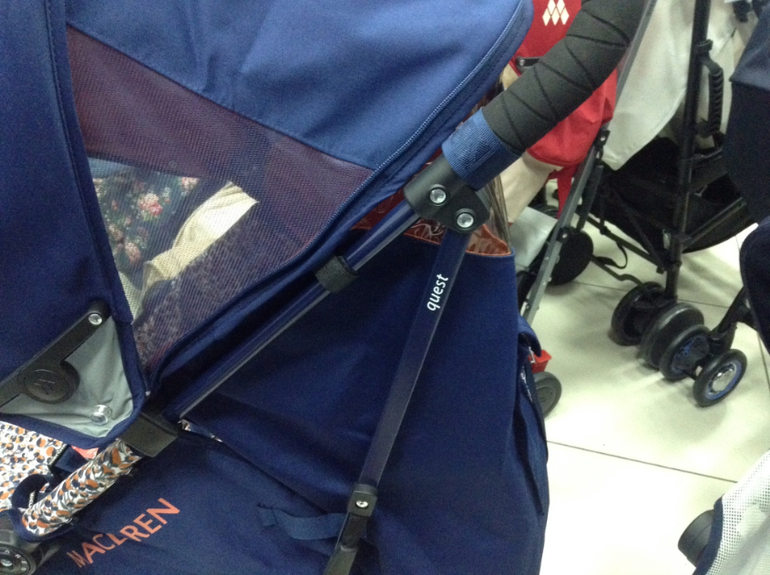 Я влюбилась!!! MACLAREN Quest Flower Liberty. С доп секцией в капе.