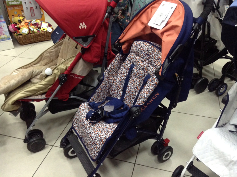 Я влюбилась!!! MACLAREN Quest Flower Liberty. С доп секцией в капе.