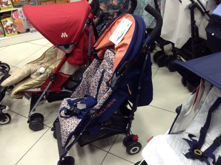 Я влюбилась!!! MACLAREN Quest Flower Liberty. С доп секцией в капе.