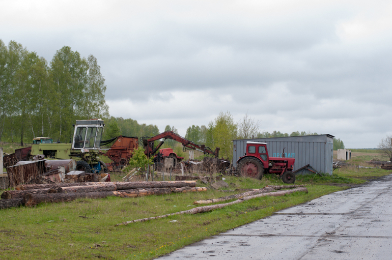 в деревне (фото)