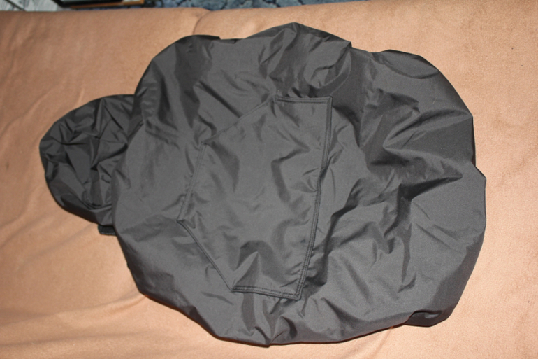 Слингонакидка черная(плащевка+флис)