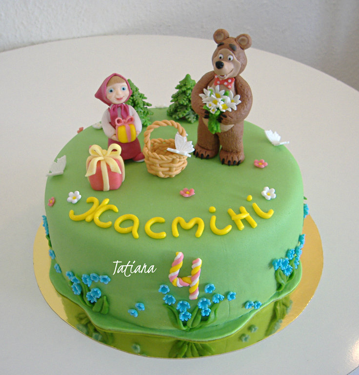 Торт Маша и Медведь