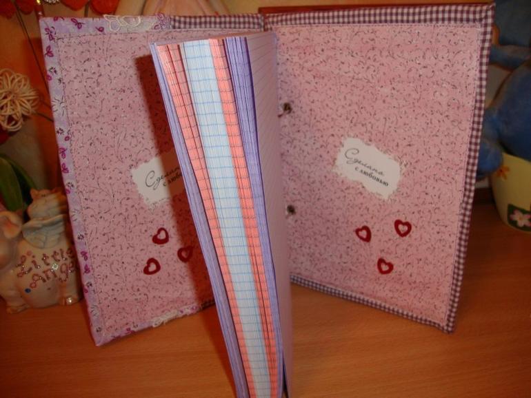 Блокнотик для Лизы